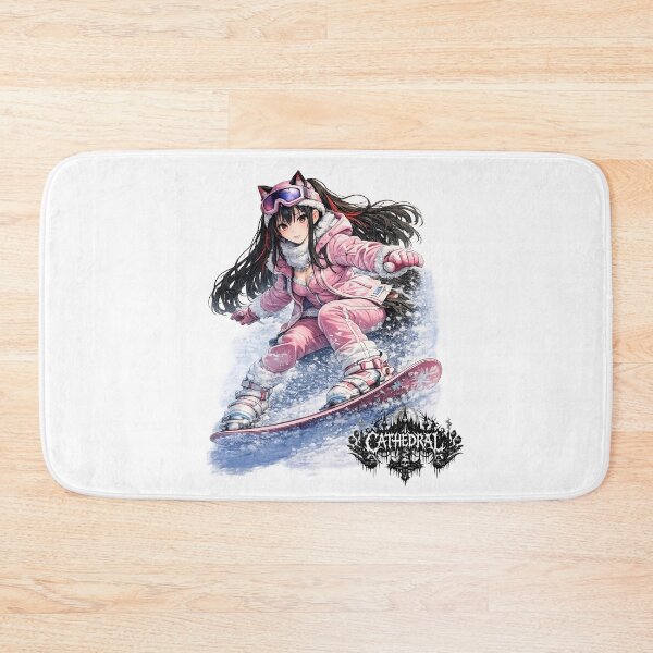 Item preview, Catgirl Snowboard CATHEDRAL designed and sold by GothCatHedral.