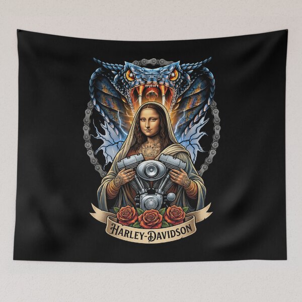 Item preview, Harley Davidson Custom Chopper Rider Artwork designed and sold by enzoade.