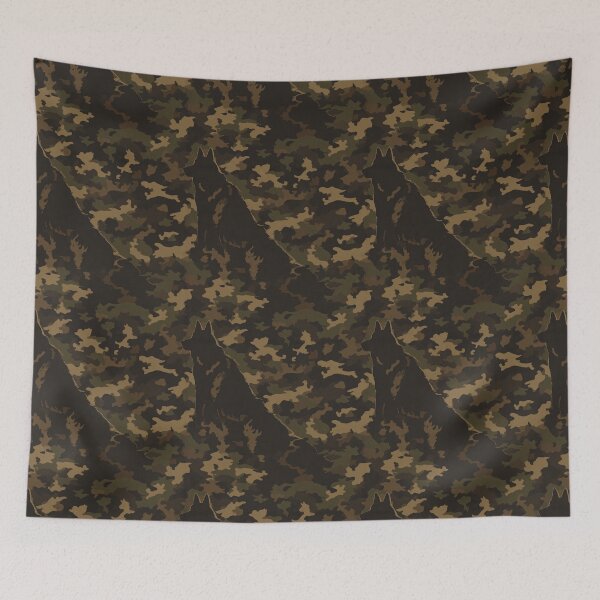 Item preview, Edgy Wild Dog Camouflage Style  - Christmas Gift Ideas designed and sold by RoyalStarsPatts.