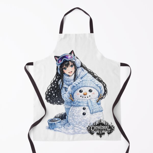 Item preview, Catgirl Snowman CATHEDRAL designed and sold by GothCatHedral.