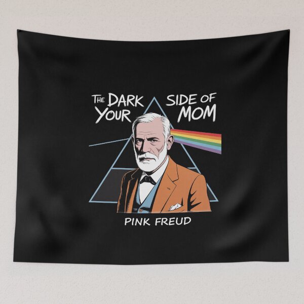 Item preview, The dark side of your mom - pink freud (option 2) designed and sold by happydaysfun.