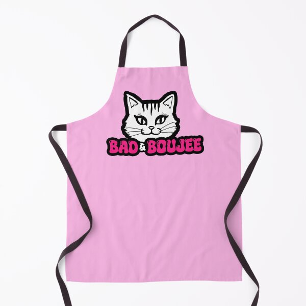 Item preview, Bad & Boujee White Cat w/ Pink Text designed and sold by Color Serenity by Alana C..