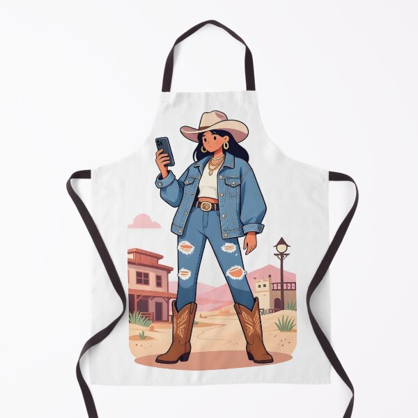 Aperçu de l'œuvre Style de rue cowgirl moderne créée et vendue par Uglyandcute.