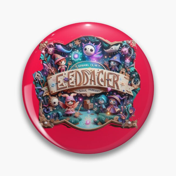 Item preview, Ezekiel 13:18 – A Warning Against Soul Hunters | Cute 3D Pendragon Fantasy  designed and sold by PaintMeWorld.