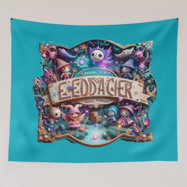 Item preview, Ezekiel 13:18 – A Warning Against Soul Hunters | Cute 3D Pendragon Fantasy  designed and sold by PaintMeWorld.
