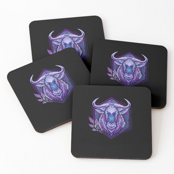 Item preview, Cyber Wildebeest Tech Art - Futuristic Neon Circuit Gnu Illustration designed and sold by AbulailArt.