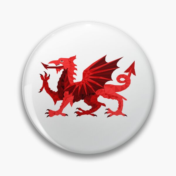 Item preview, Lowpoly Welsh Red Dragon - Draig Goch designed and sold by Stephen Willis.