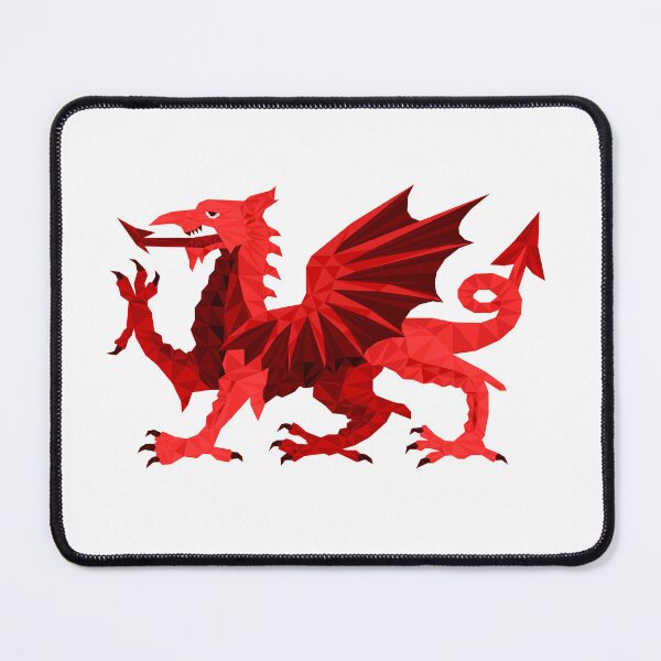 Item preview, Lowpoly Welsh Red Dragon - Draig Goch designed and sold by Stephen Willis.