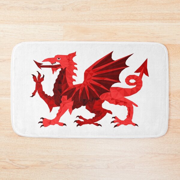 Item preview, Lowpoly Welsh Red Dragon - Draig Goch designed and sold by Stephen Willis.