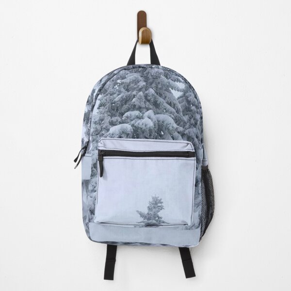 Item preview, Snow Covered Pine Trees in Soft Winter Snowfa designed and sold by MatthewHeights.