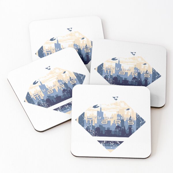 Item preview, City of Agea - Mars designed and sold by IndieArtbox.