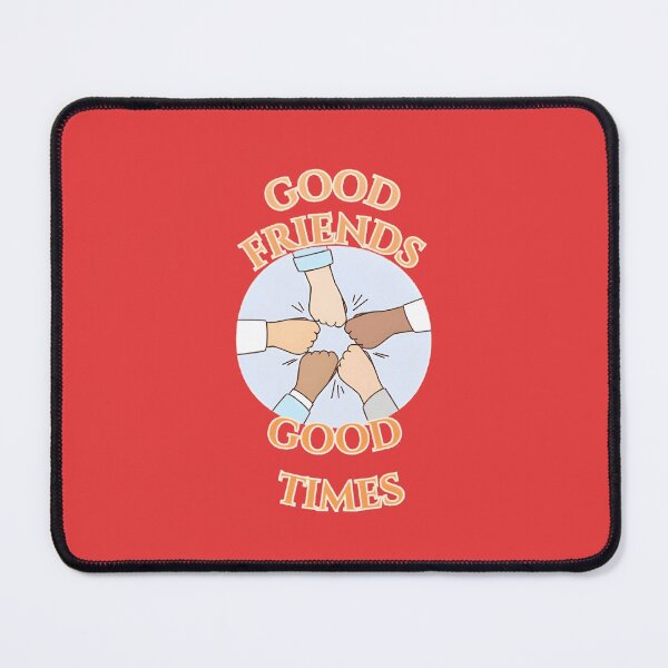 Item preview, Good Friends Good Times – Fun Friendship Quote T-Shirt & Lifestyle Products designed and sold by Grand-Trends.