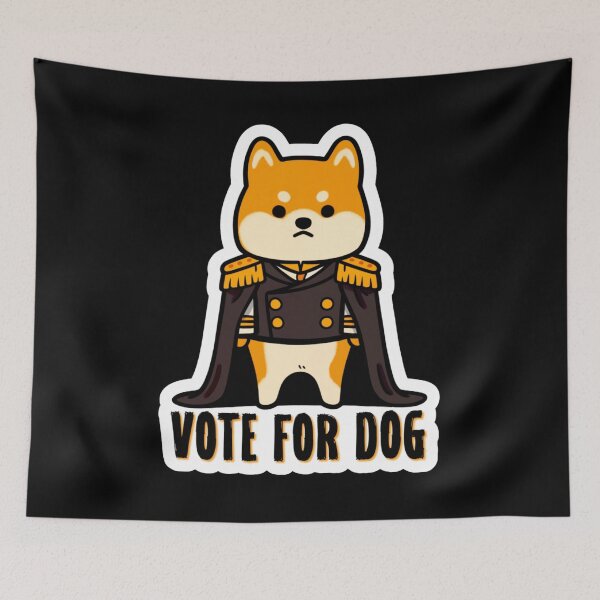 Item preview, Captain Rufus Montgomery - Vote for Dog designed and sold by Newdlebobs.