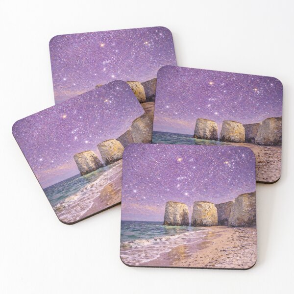 Item preview, Botany Bay with violet skies designed and sold by chihuahuashower.
