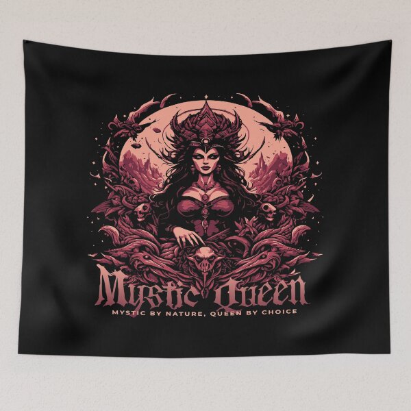 Item preview, Mystic Queen Gothic Raven Art designed and sold by TheInkRaven.