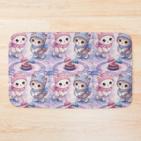 Item preview, Heartfelt Sweep - Romantic Curling Cats. designed and sold by Lylysun.