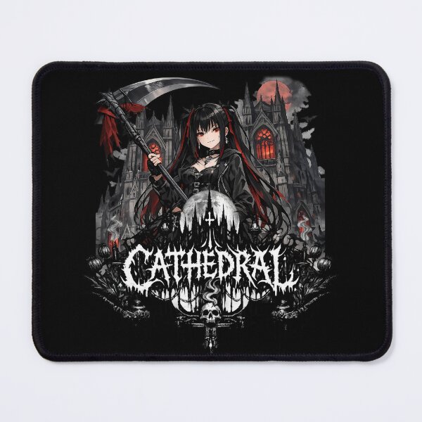 Item preview, Anime Goth Girl CATHEDRAL Scythe designed and sold by GothCatHedral.