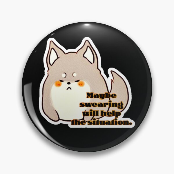 Item preview, Pupper Growlsalot - Maybe Swearing Will Help The Situation designed and sold by Newdlebobs.