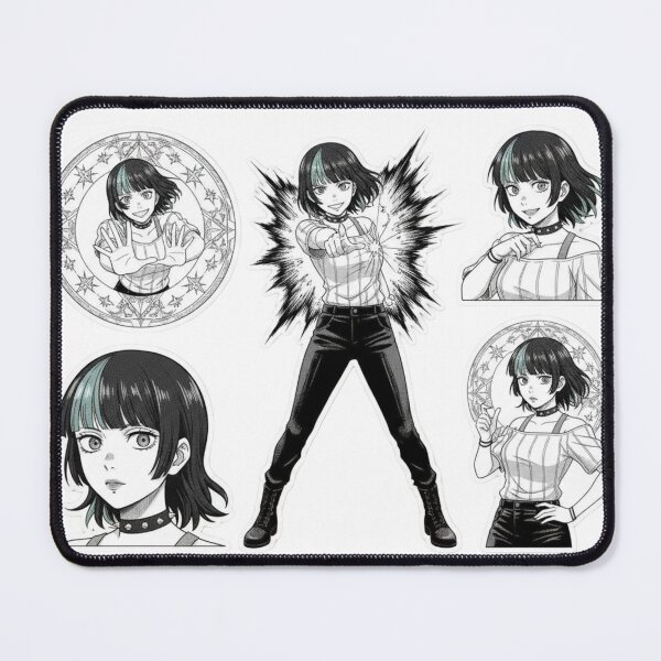 Item preview, Aesthetic Manga Girl - Screentone Sticker Set designed and sold by ahabboud.