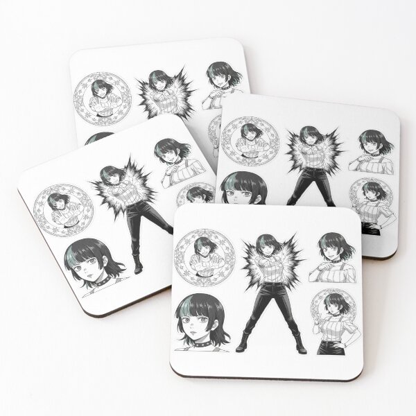 Item preview, Aesthetic Manga Girl - Screentone Sticker Set designed and sold by ahabboud.