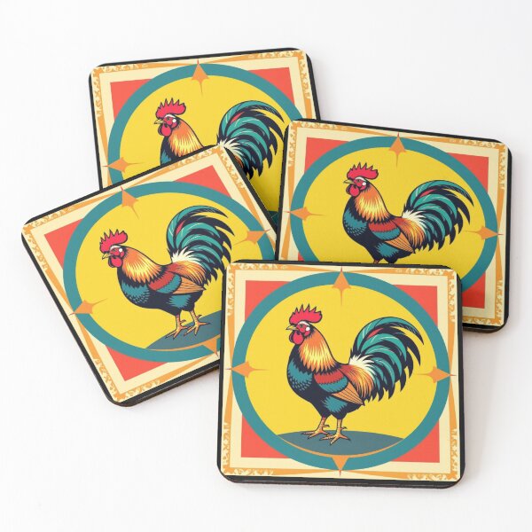Item preview, Rooster Artwork designed and sold by Planetporridge.