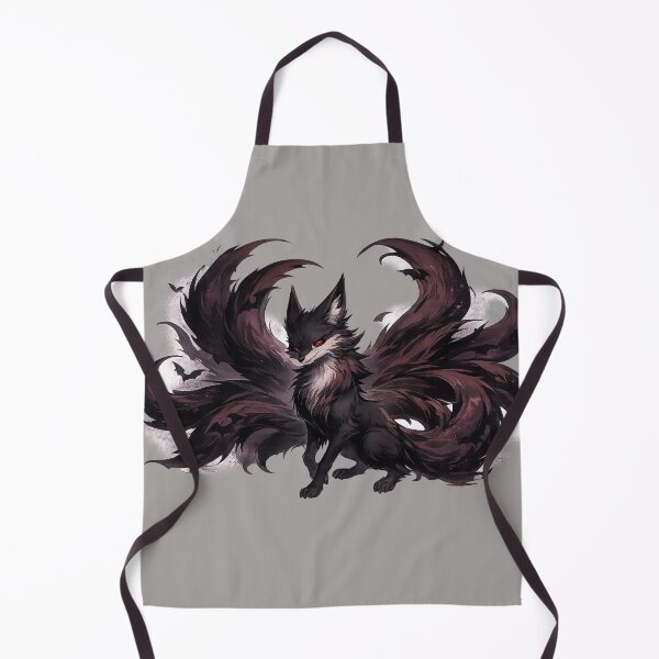 Item preview, Shadow Renard Kitsune Fantasy Illustration designed and sold by THE JIZU SHOP.