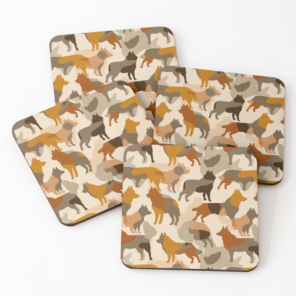 Item preview, Elegant Army Dog Camo Texture  - Anniversary Gifts For Dad designed and sold by RoyalStarsPatts.