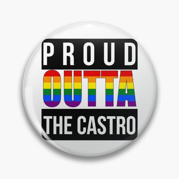 Item preview,   Proud Outta The Castro Rainbow Pride  – LGBTQ+ Gay Pride Design designed and sold by RomeoSketches.
