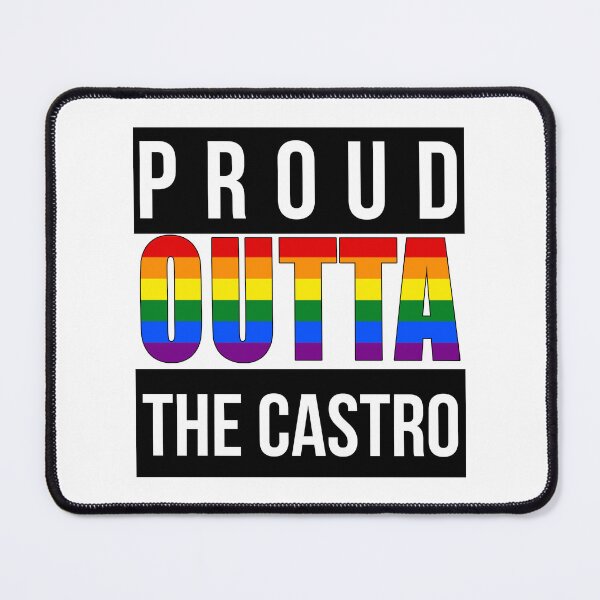 Item preview, Proud Outta The Castro Rainbow Pride – LGBTQ+ Gay Pride Design designed and sold by RomeoSketches.