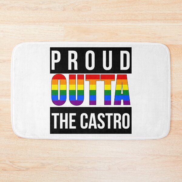 Item preview,   Proud Outta The Castro Rainbow Pride  – LGBTQ+ Gay Pride Design designed and sold by RomeoSketches.