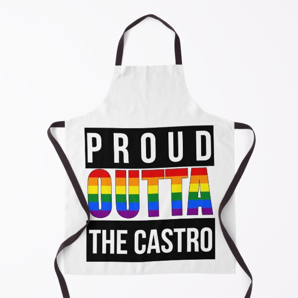 Item preview, Proud Outta The Castro Rainbow Pride – LGBTQ+ Gay Pride Design designed and sold by RomeoSketches.