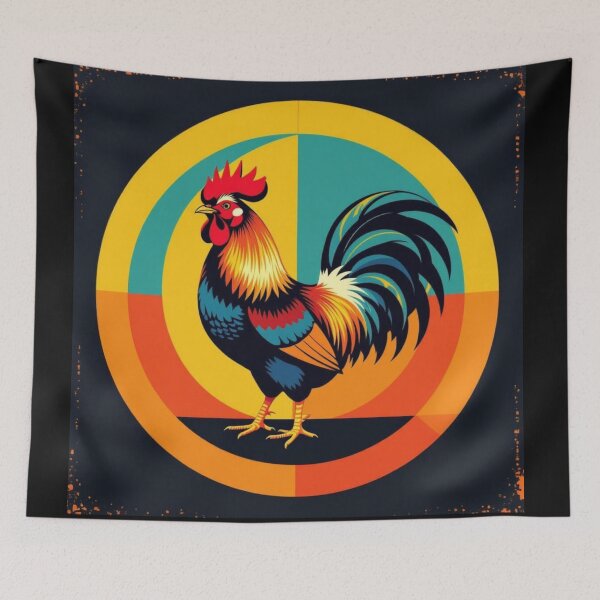 Item preview, Cool Rooster Art designed and sold by Planetporridge.