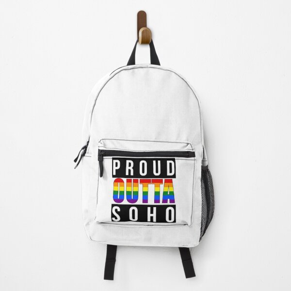 Item preview, Proud Outta Soho Rainbow Pride – LGBTQ+ Gay Pride Design designed and sold by RomeoSketches.
