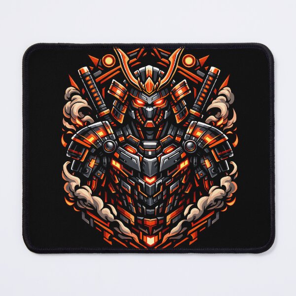 Item preview, Neon Inferno Cyber Samurai designed and sold by ZayCreates.