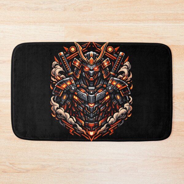 Item preview, Neon Inferno Cyber Samurai designed and sold by ZayCreates.