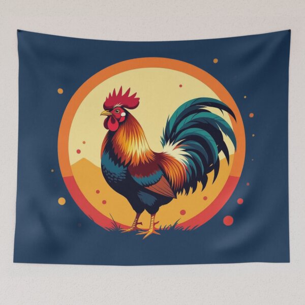 Item preview, Majestic Rooster Art designed and sold by Planetporridge.