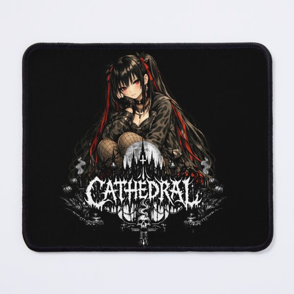 Item preview, Anime Goth Girl CATHEDRAL Cute designed and sold by GothCatHedral.