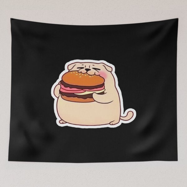 Item preview, Beefy Bites the Pug designed and sold by Newdlebobs.