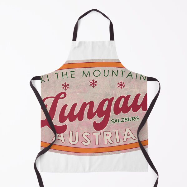 Item preview, Lungau, Austria, Salzburg, Ski, textured skiing badge designed and sold by Wanderful-roads.