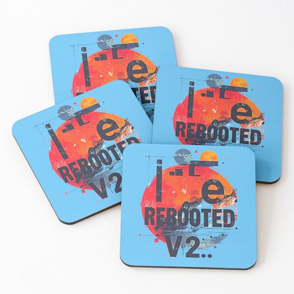 Item preview, Life Rebooted V2 – Techwear Minimal Typography designed and sold by NexOnr.