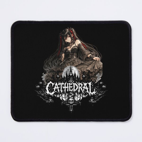 Item preview, Anime Goth Girl CATHEDRAL Elegant designed and sold by GothCatHedral.