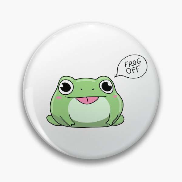 Item preview, Frog Off designed and sold by Angela’s Doodles.