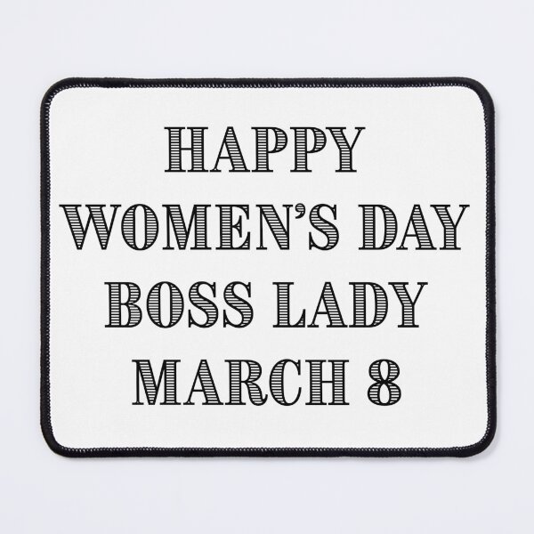 Item preview, Boss Lady – International Women’s Day Edition designed and sold by Yassine SEBA.