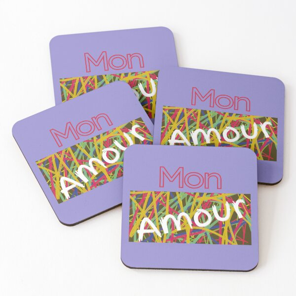 Item preview, French language "Mon Amour" designed and sold by AndysTeeShop.