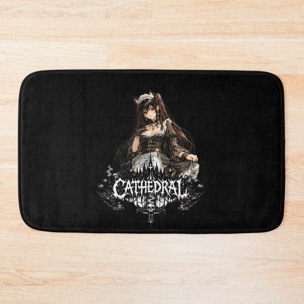 Item preview, Anime Goth Girl CATHEDRAL Maid designed and sold by GothCatHedral.