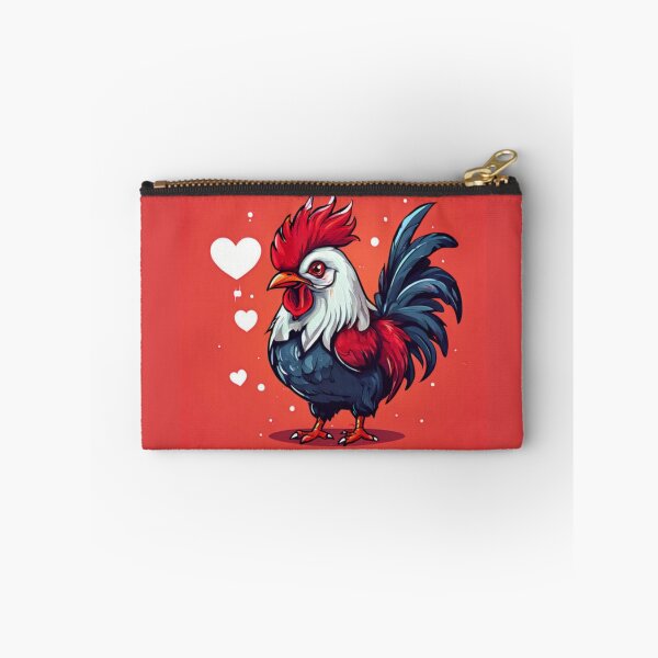 Item preview, Rooster with hearts designed and sold by Planetporridge.