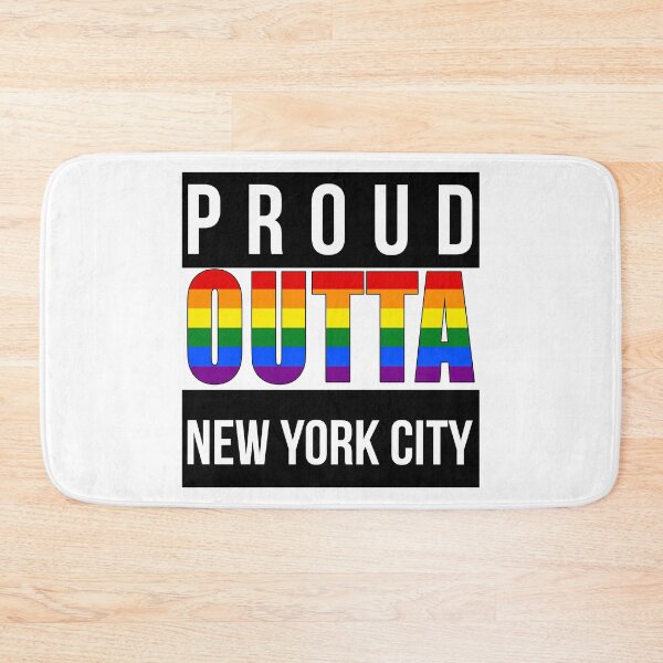 Item preview,  Proud Outta New York City Rainbow Pride  – LGBTQ+ Gay Pride Design designed and sold by RomeoSketches.