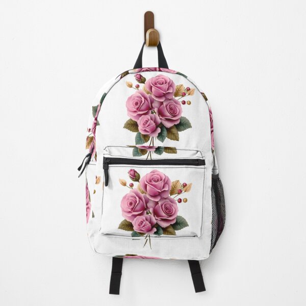 Item preview, Soft Pink Rose Bouquet - Elegant Romantic Floral Art Print designed and sold by DesignArtist.ia.
