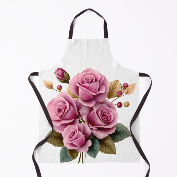 Item preview, Soft Pink Rose Bouquet - Elegant Romantic Floral Art Print designed and sold by DesignArtist.ia.