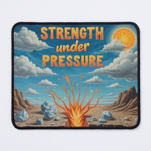 Item preview, Strength Under Pressure Tectonic Art designed and sold by Nela Creative Lab.